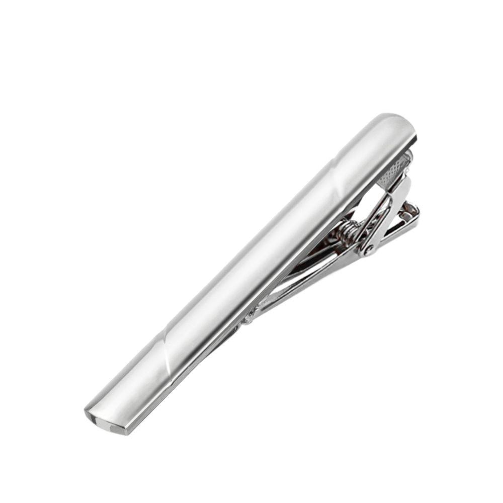 New Tie Clips Men's Metal Necktie Bar Simple Metal Tie Clips Bar Clips for Men Skinny Tie Bar Clasp Best Gift Business Wedding Daily Dress Suit Accessories Shirts Tie Clip CeremonyTie Clip Man Accessories Stevvex