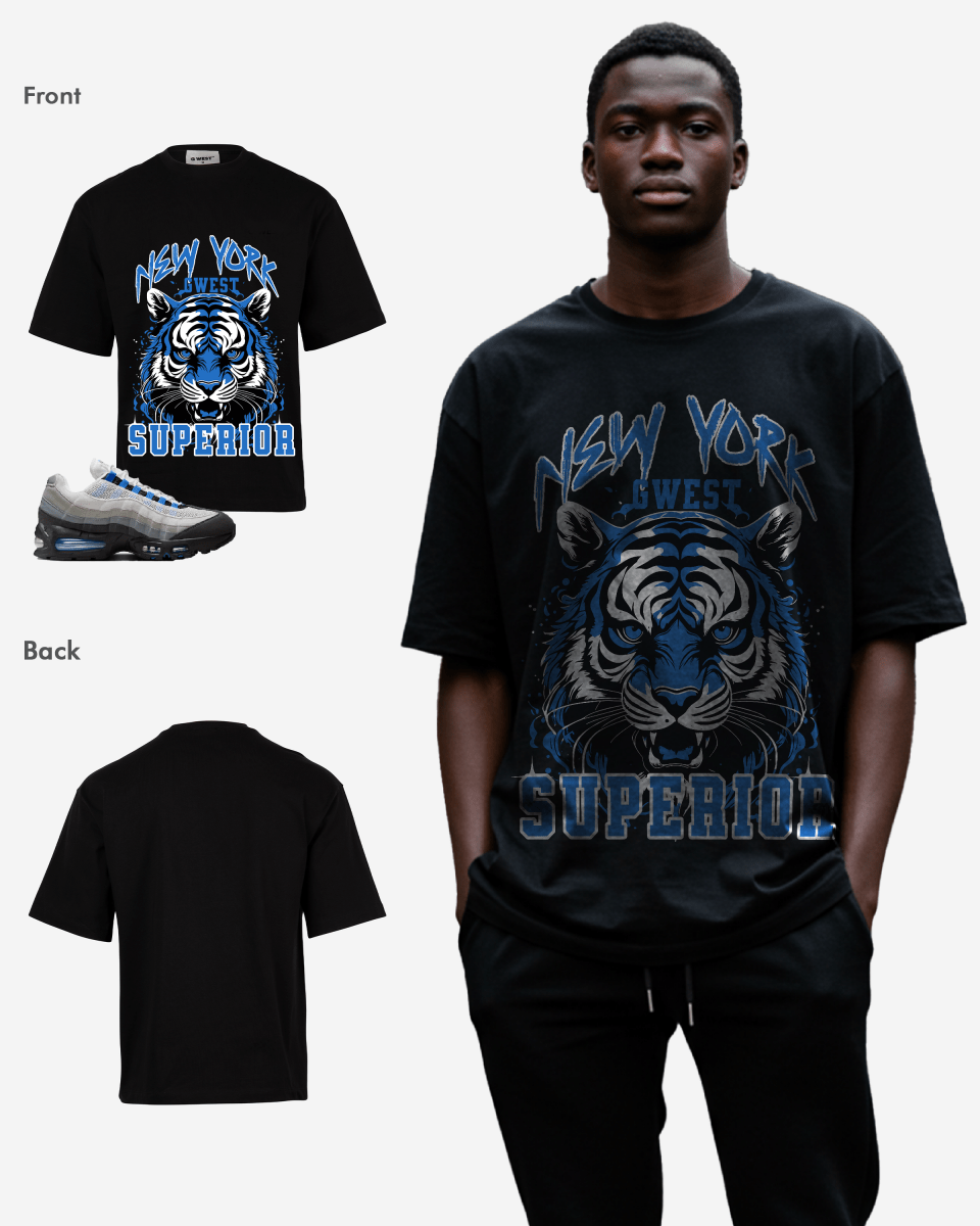 G West New York Superior Men's Oversized T-Shirt G West