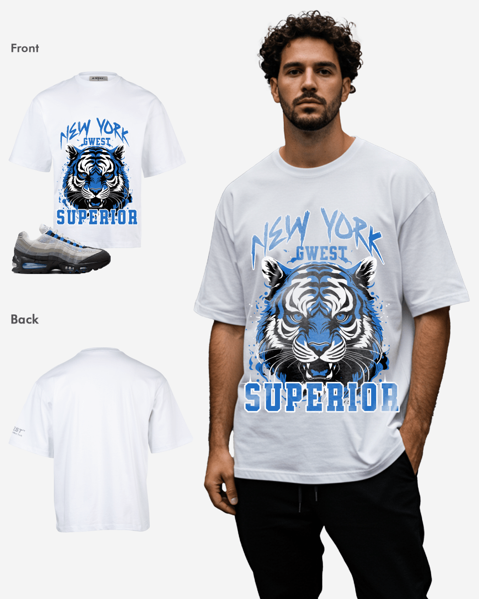 G West New York Superior Men's Oversized T-Shirt G West