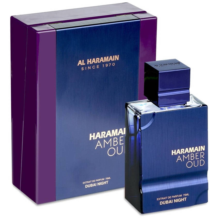 Al Haramain Amber Oud Dubai Night Edition Extrait de Parfum 2.5 oz 75 ml Rafaelos