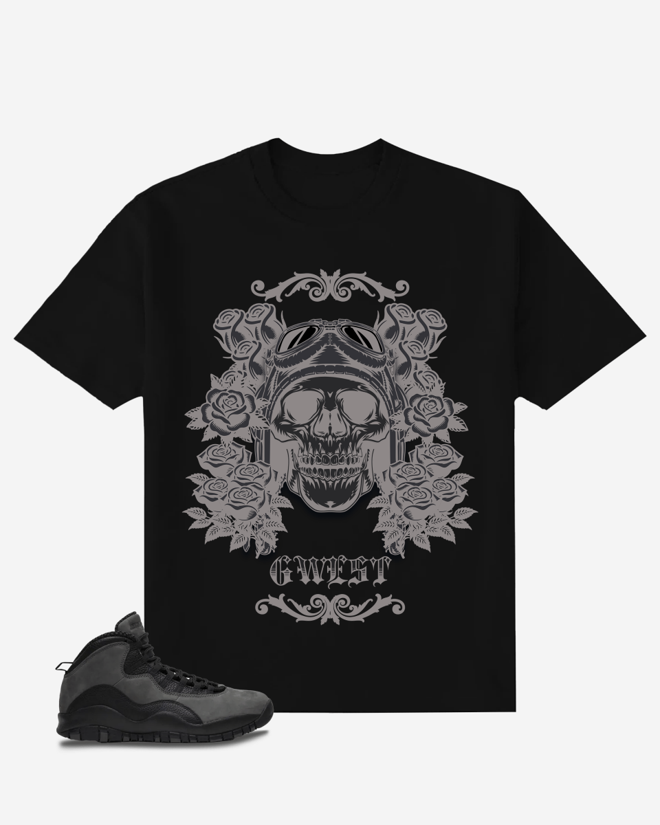 G West Old Motorcycle Oversized T-Shirt Mens G West