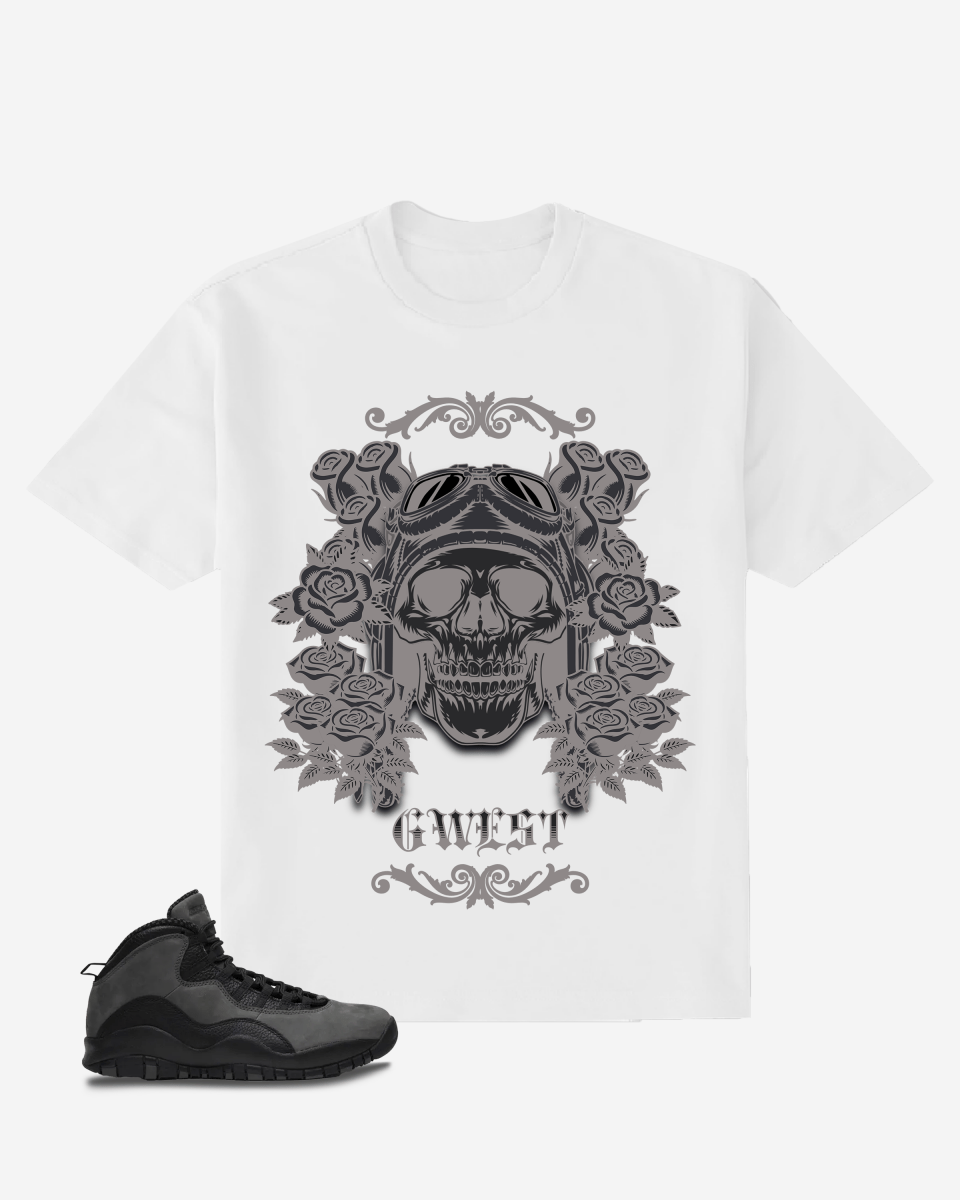 G West Old Motorcycle Oversized T-Shirt Mens G West
