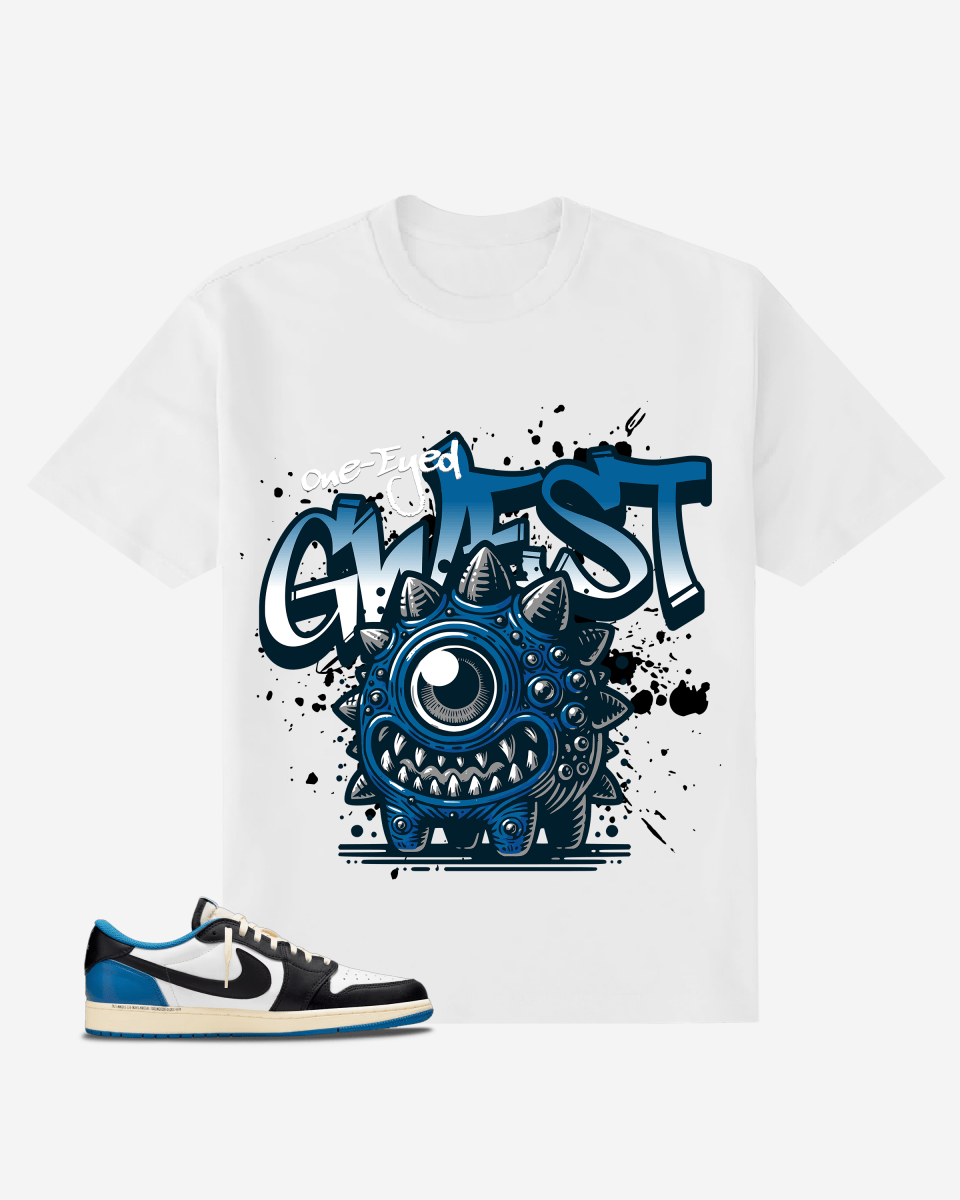 G West One Eyed Smile Oversized T-Shirt Mens G West