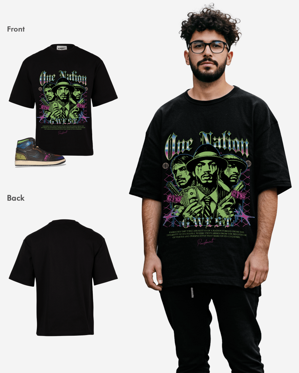G West One Nation Camiseta extragrande para hombre