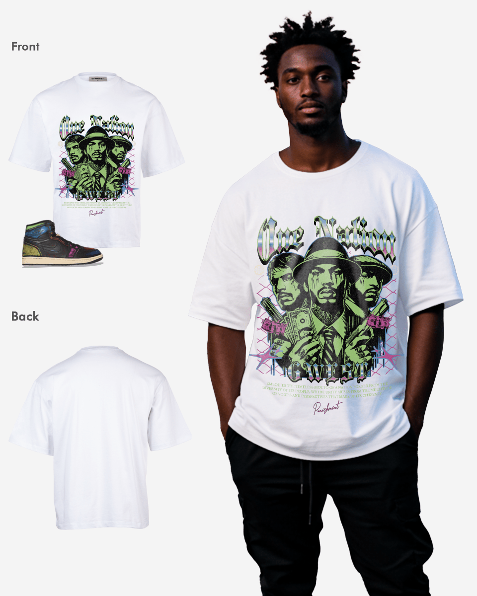 G West One Nation Camiseta extragrande para hombre