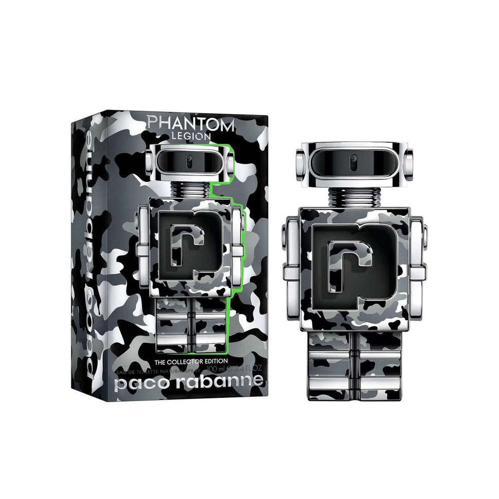Paco Rabanne Phantom Legion Eau de Toilette 3.4 oz / 100 ml for Men Rafaelos