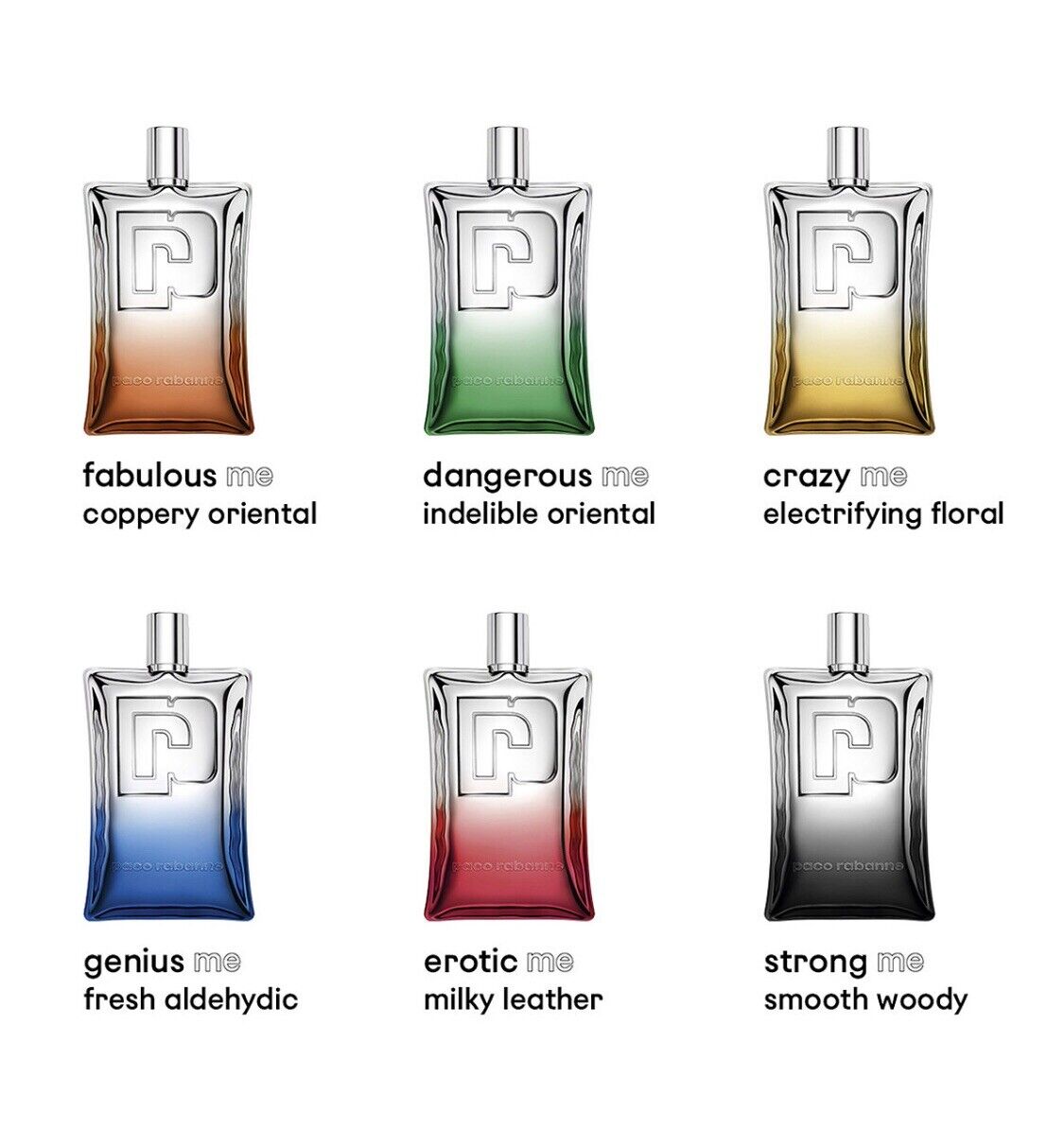 Genius Me Eau de Parfum Spray 2.1 oz 82 ml Unisex by Paco Rabanne Rafaelos