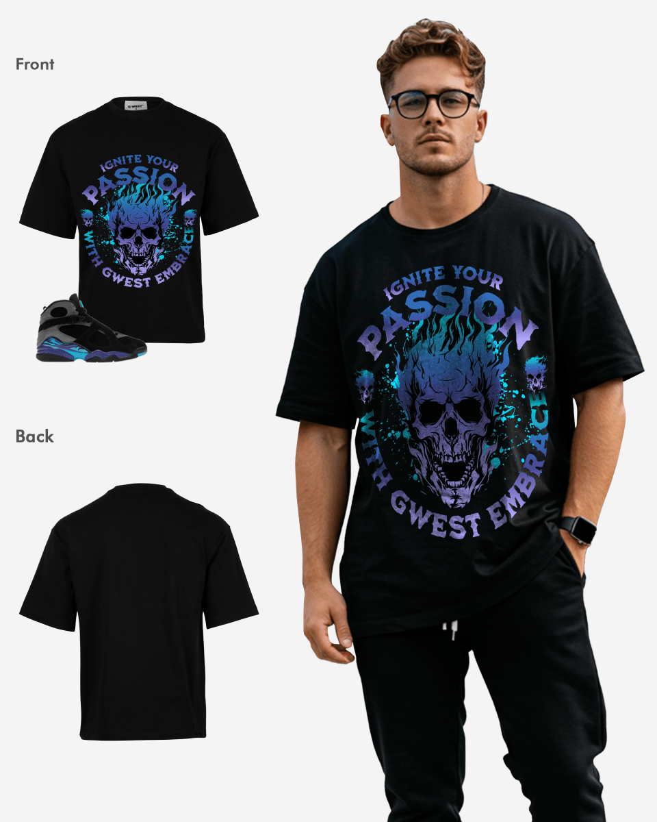 G West Camiseta Oversize Passion para Hombre