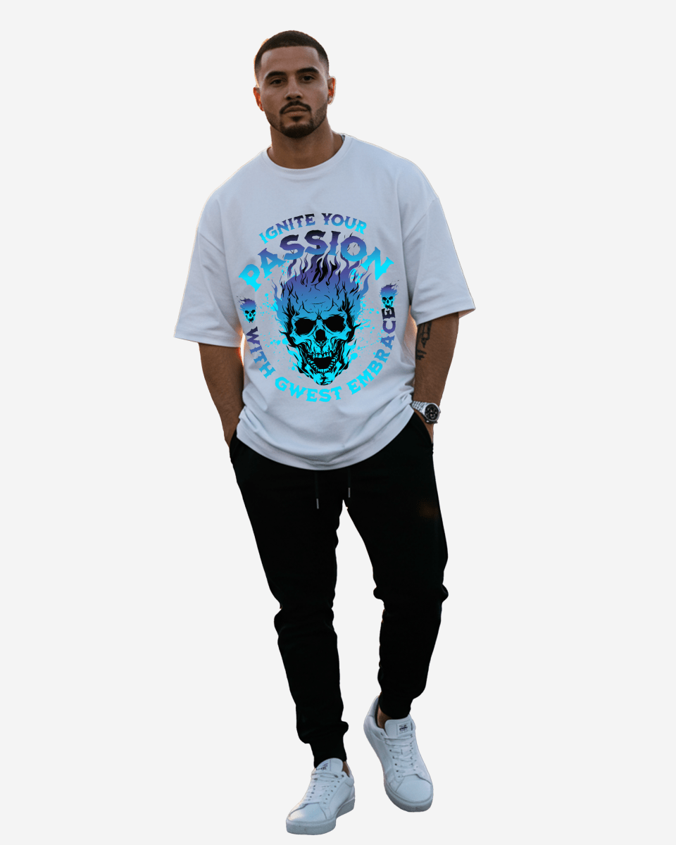 G West Camiseta Oversize Passion para Hombre
