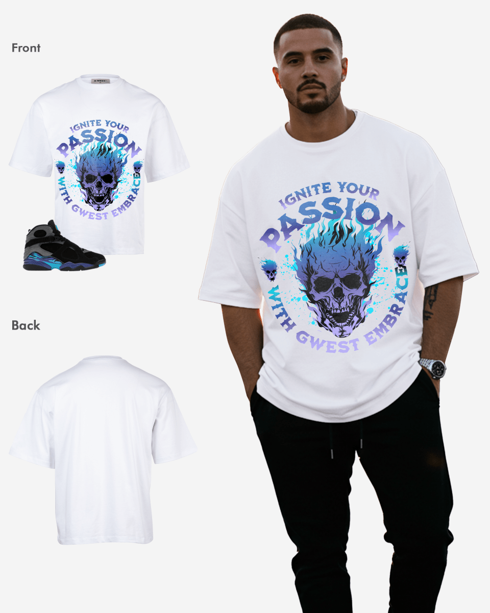 G West Camiseta Oversize Passion para Hombre
