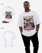 G West Peace In Tragic Oversized T-Shirt Hombre