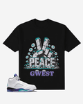 G West Peace No More Fight Oversized T-Shirt G West