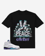 G West Peace No More Fight Oversized T-Shirt G West
