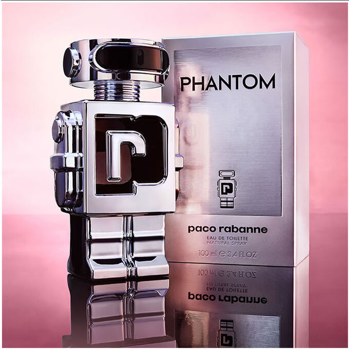 Paco Rabanne Phantom Eau de Toilette for Men – 3.4 oz / 100 ml Rafaelos
