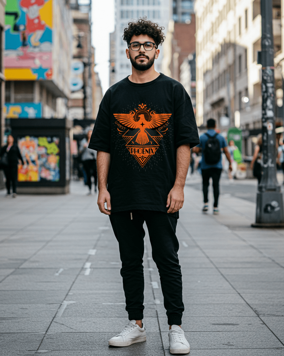 G West Phoenix Oversized T-Shirt Mens G West