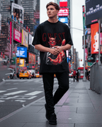 G West Playing With Fire Oversized T-Shirt Mens G West