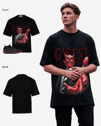 G West Playing With Fire Oversized T-Shirt Mens G West