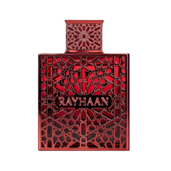 Rayhaan Crimson Eau De Parfum Spray, 3.4 oz 100ml Rafaelos