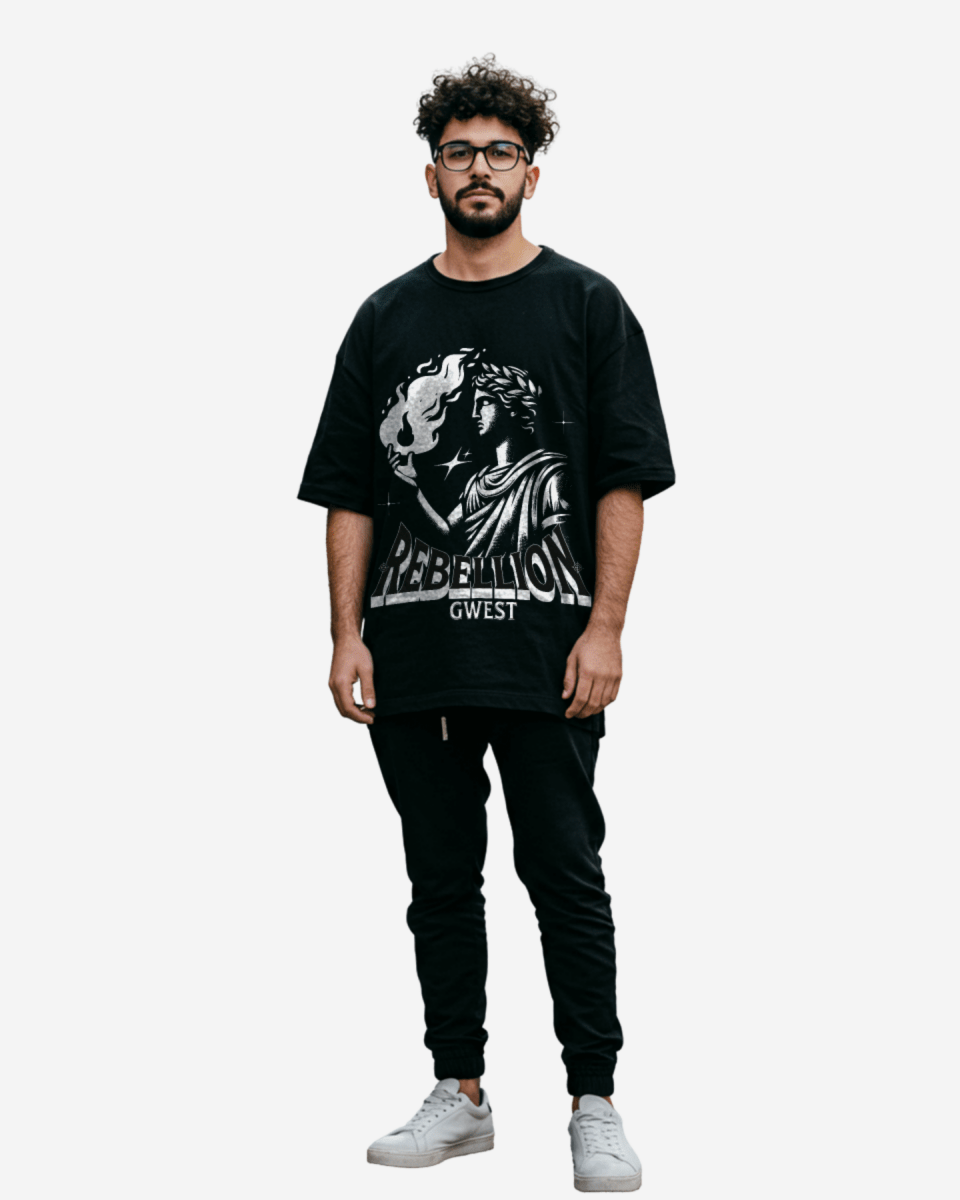 Camiseta G West Rebellion Oversized para hombre