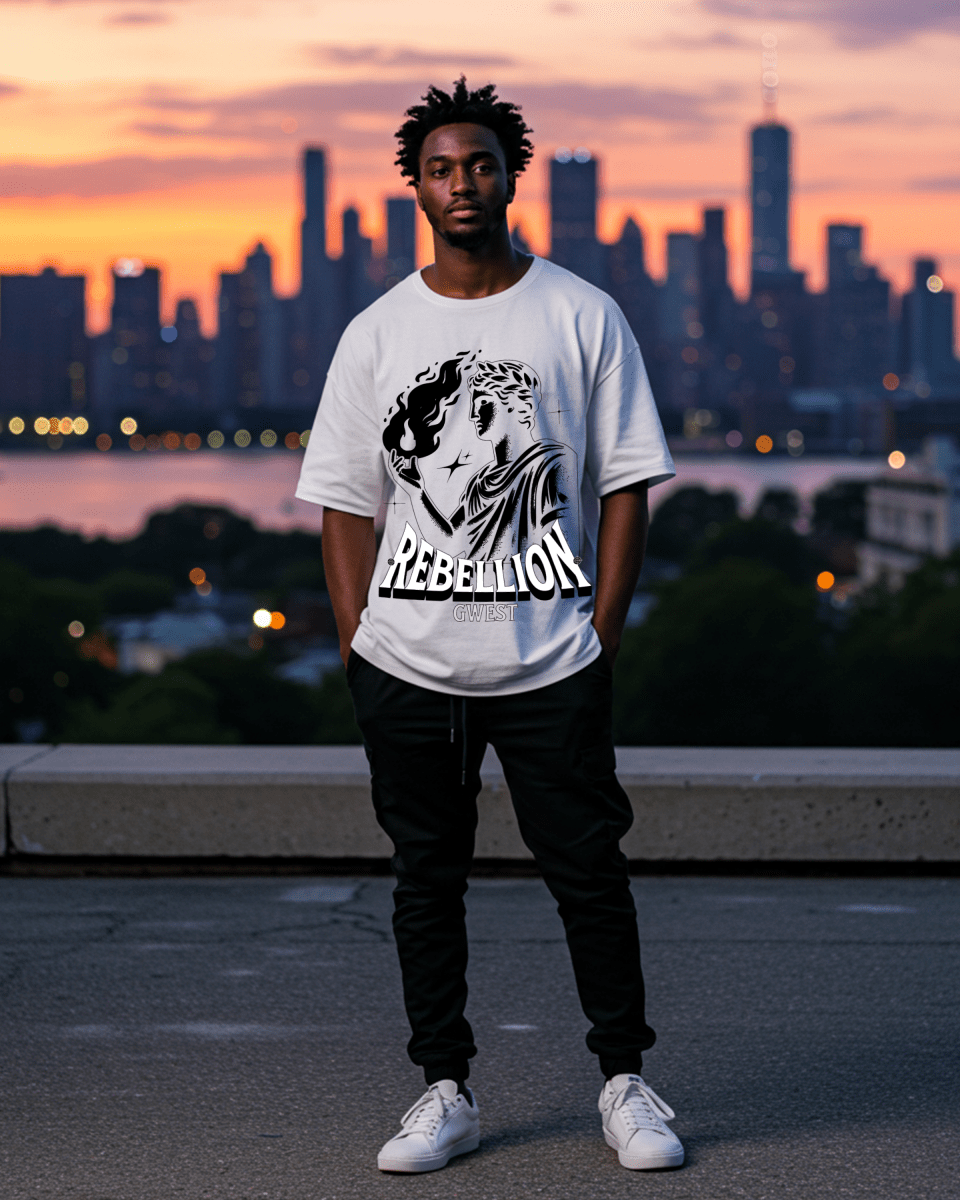 Camiseta G West Rebellion Oversized para hombre