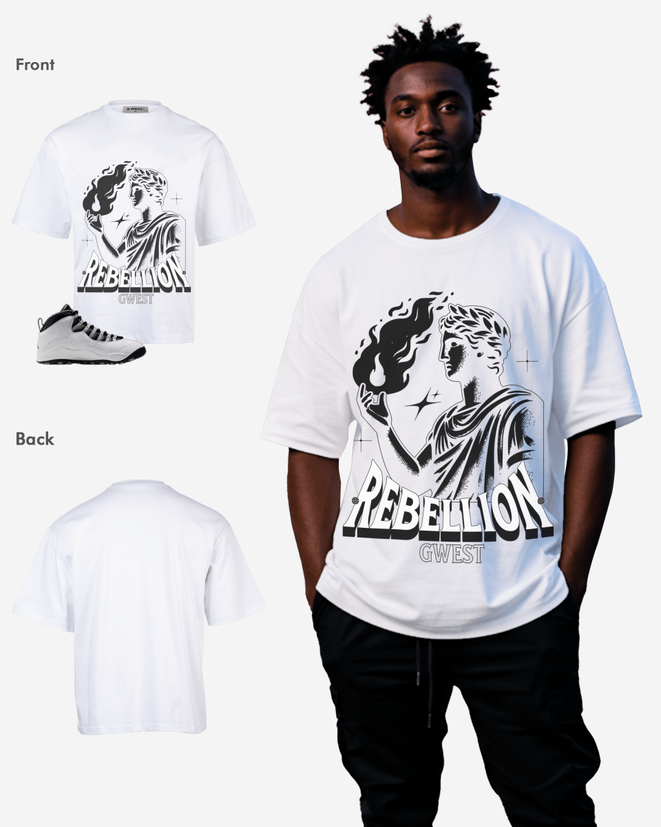 Camiseta G West Rebellion Oversized para hombre