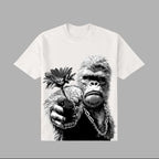 G West Mens Regular Fit Big Mam Front Graphic T Shirt : Gwpbast5052 - 3 Colors G West