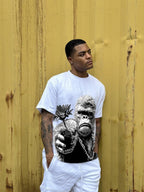 G West Mens Regular Fit Big Mam Front Graphic T Shirt : Gwpbast5052 - 3 Colors G West