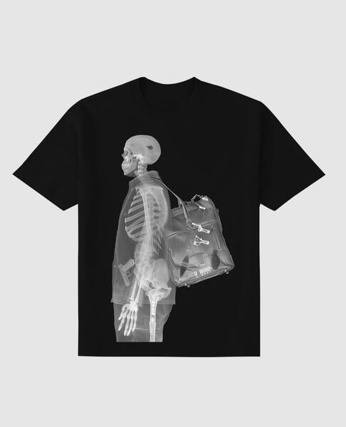 G West Mens Regular Fit Full X Ray Front Graphic T Shirt : Gwpbast5058 - 3 Colors G West
