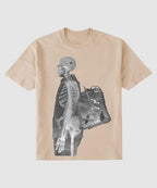 G West Mens Regular Fit Full X Ray Front Graphic T Shirt : Gwpbast5058 - 3 Colors G West
