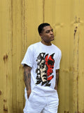 G West Mens Regular Fit Inside Out Front Graphic T Shirt G West
