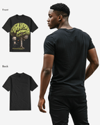 G West Regular Fit T Brain Front Graphic T Shirt Mens G West