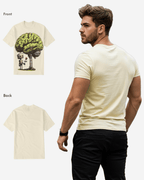 G West Regular Fit T Brain Front Graphic T Shirt Mens G West