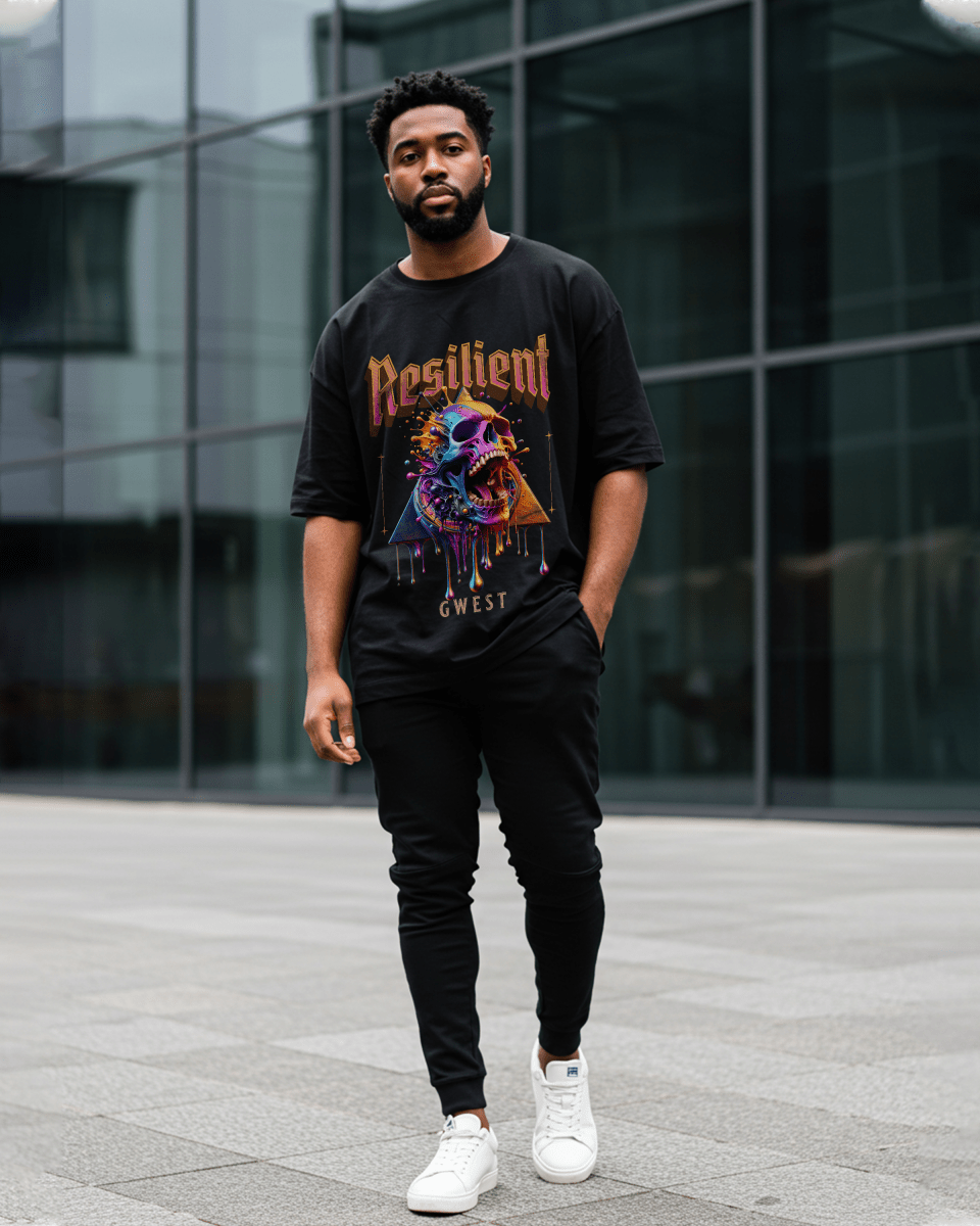 G West Studious Oversized T-Shirt Mens G West