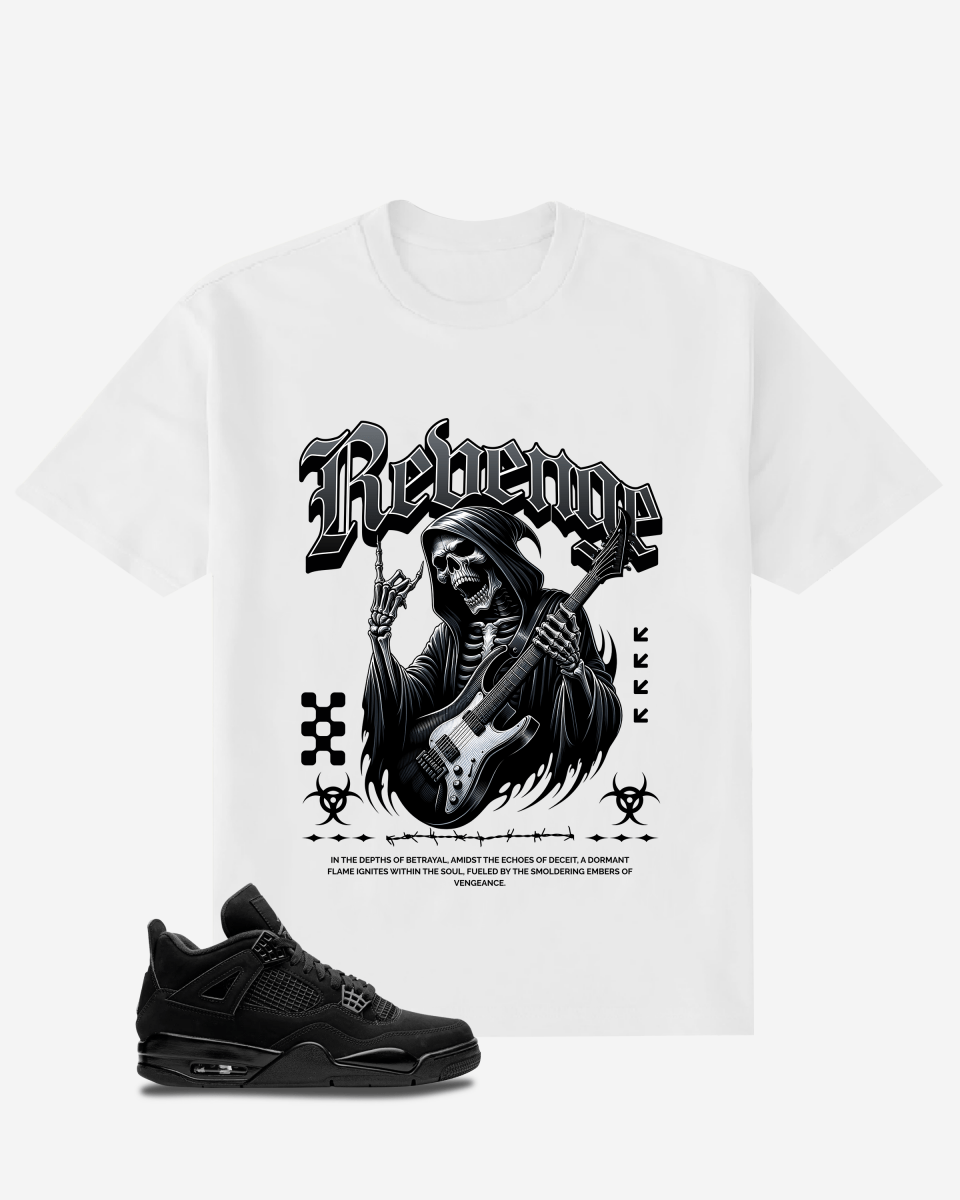 G West Revenge Skeleton Oversized T-Shirt Mens G West