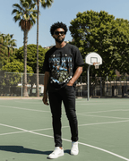 G West Rich Man Oversized T-Shirt Mens G West