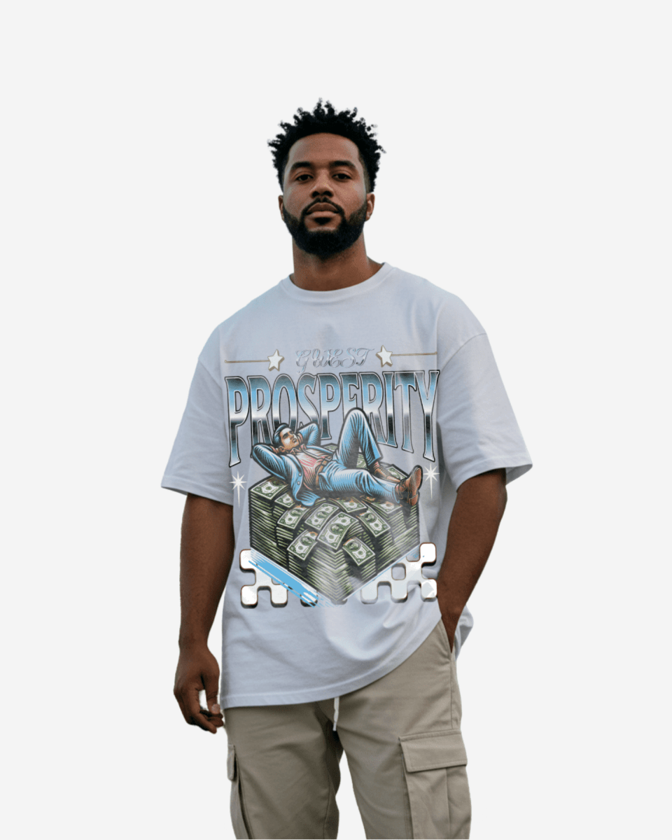 G West Rich Man Oversized T-Shirt Mens G West
