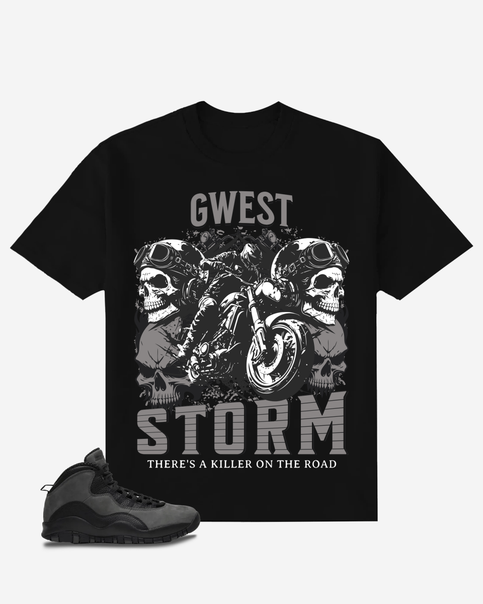 G West Riders On the Storm Oversized T-Shirt Mens G West
