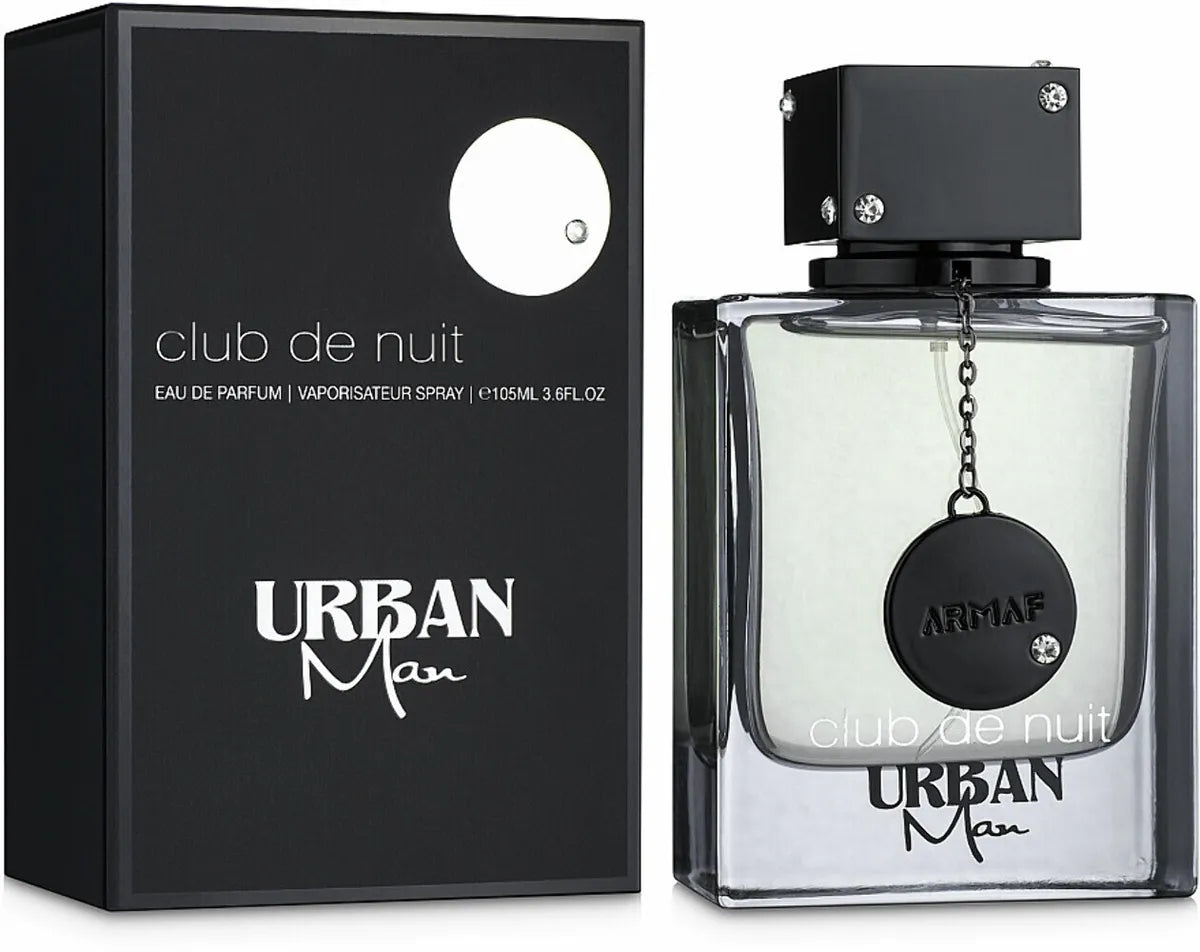 Club De Nuit Urban Man Eau De Parfum Spray By Armaf 3.6oz/105ml Rafaelos
