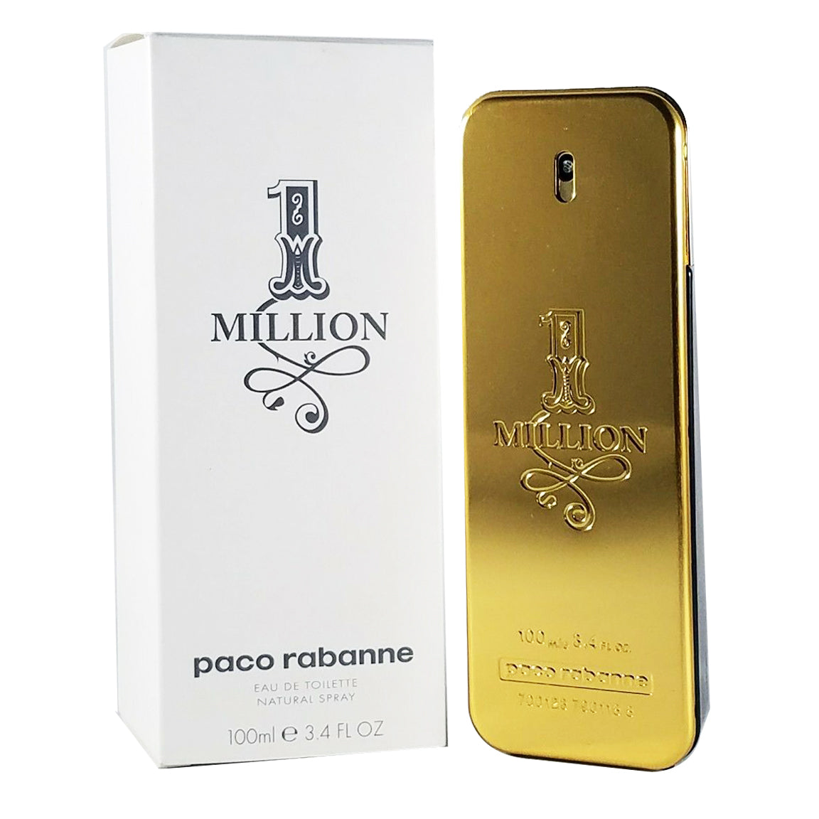 Paco Rabanne One Million EDT 3.4 oz 100 ml Men TESTER (white box) Rafaelos