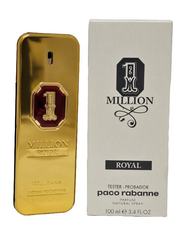 Paco Rabanne 1 Million Royal 3.4 oz/100ml For Men *TESTER BOX* Rafaelos