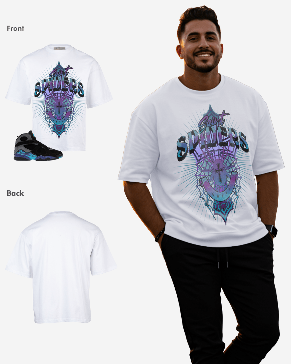 G West Saint Spiders Camiseta extragrande para hombre