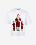 G West Santa & His Elves Oversized T-Shirt Mens G West