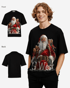 G West Santa's Joyride Oversized  T-Shirt Mens G West