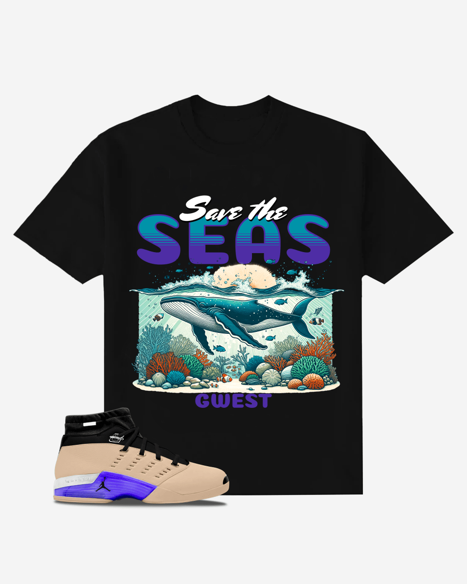 G West Save the Seas Oversized T-Shirt Mens G West