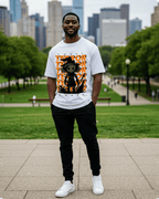 G West Scarecrow Terror Oversized T-Shirt Mens