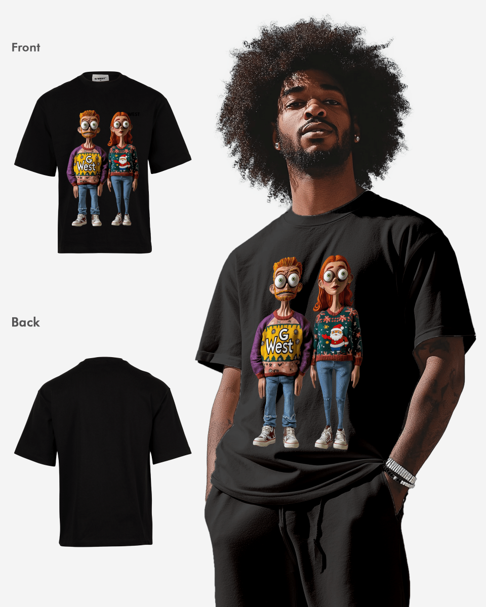 G West Season's Duo Oversized T-Shirt Mens G West