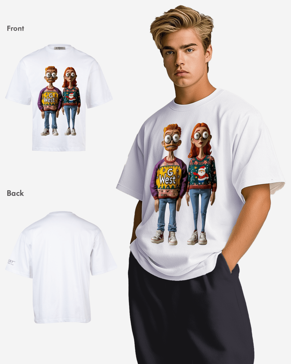 G West Season's Duo Oversized T-Shirt Mens G West