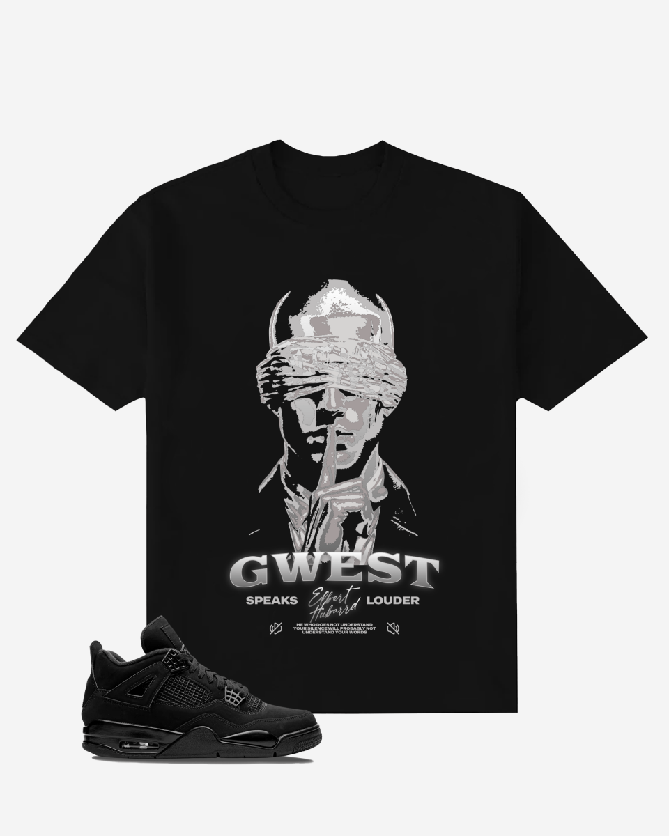 G West Silence Oversized T-Shirt Mens G West
