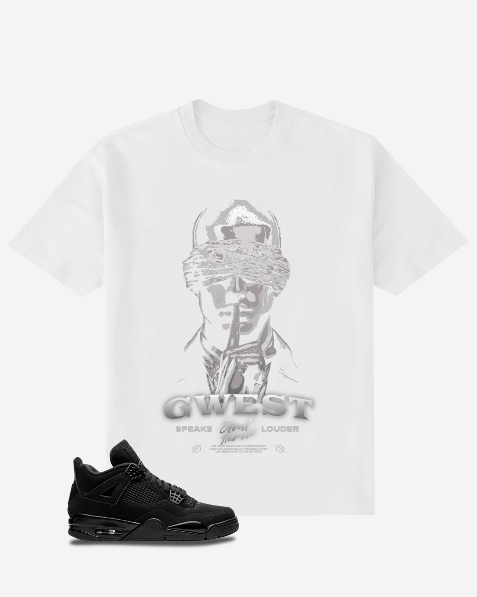 G West Silence Oversized T-Shirt Mens G West