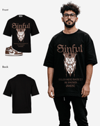 Camiseta extragrande G West Sinful para hombre